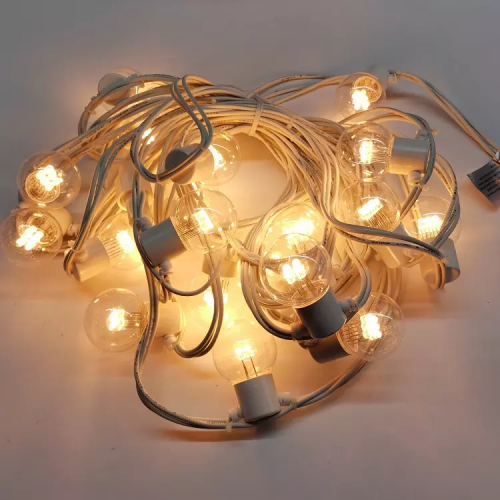 Outdoor waterproof G45 Bulb String Light 5m 10m fairy christmas lights bulb LED Festoon lighting