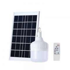 Solar Powered Portable Led Bulb Solar Camping Night lamp Adjustment Remote Control IP44 Solar Led Garden Bulb Solar Bulb Light