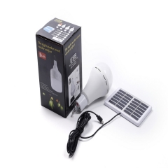 Low voltage Solar powered charging emergency light small waist outdoor camping lighting lamp IP65 courtyard emergency bulbs