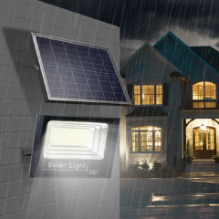 High Power solar Projection Light Super Bright Outdoor Courtyard Solar floodLight New Rural IP67 Waterproof Solar street Light