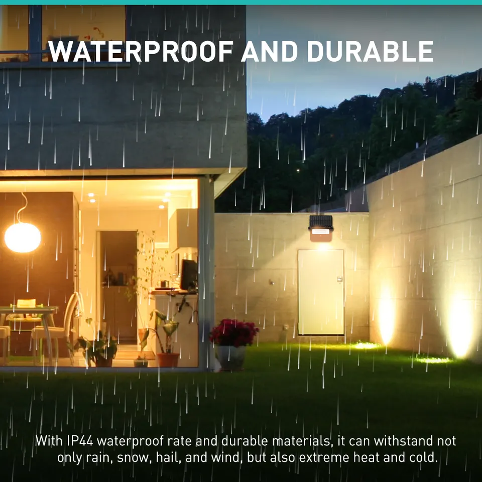 Wholesale Waterproof PIR Motion Sensor solar Wall Lamp Outdoor Induction Courtyard Street Led Solar Garden Light