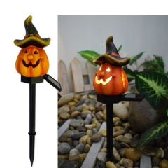 Halloween Decoration Lawn Lamp IP65 waterproof outdoor Landscape light solar formal hat Pumpkin lantern