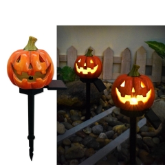 Halloween Decoration Lawn Lamp IP65 waterproof outdoor Landscape light solar formal hat Pumpkin lantern