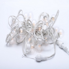 High Quality EU/AU/UK plug G45 DIP bulb string Light IP44 Outdoor Festoon String Lights patio garland festooning strings