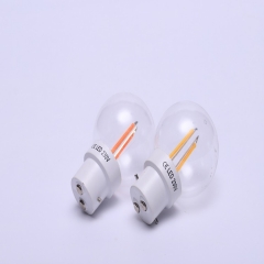 Hot sale led filament bulb G45 E27 B22 Lampholder plastic decorative filament light bulbs for outerdoor string light