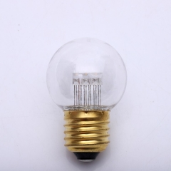 High quality g45 golf bulb e27 b22 with PC ip65 waterproof light bulbs outdoor decorative lighting G45 DIP led bulb