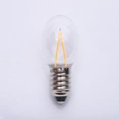 Hot sale led filament bulb G45 E27 B22 Lampholder plastic decorative filament light bulbs for outerdoor string light