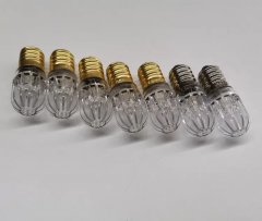 Outdoor plastic strobe bulab lamp 24v 14v e14 flashing led bulb