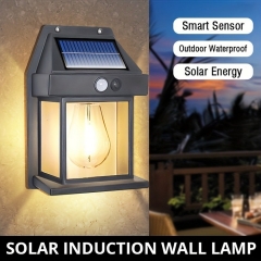 LED Solar Light PIR Motion Sensor Outdoor Solar wall Lamp IP65 Waterproof Wall Light Solar Sunlight Powered Garden wall light