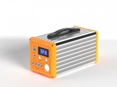 Power station system solar charging for lamp fan phone