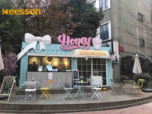 KEESSON Modified Container Bars Pop-up Cafe
