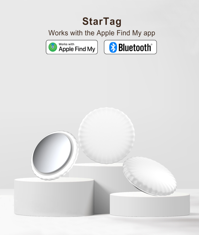 Apple Find My StarTag Bluetooth Tracker Anti-lost AirTag Dog Cat Finder Locator for Keys