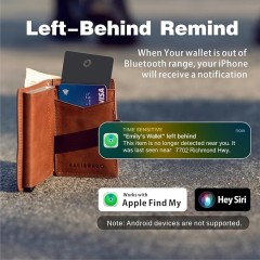 Wallet Tracker Rechargeable Thin Anti Loss Device Key Finder Waterproof Locator
