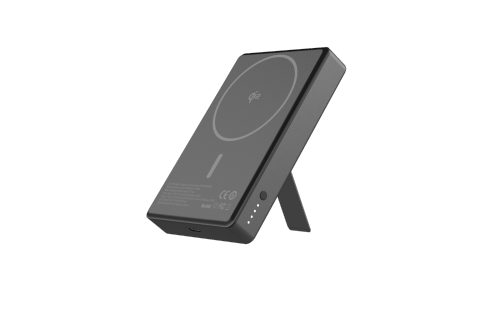 10000mAh Charging Bank with Stand Wireless Power Bank Qi2 Powerstation External Battery Pack