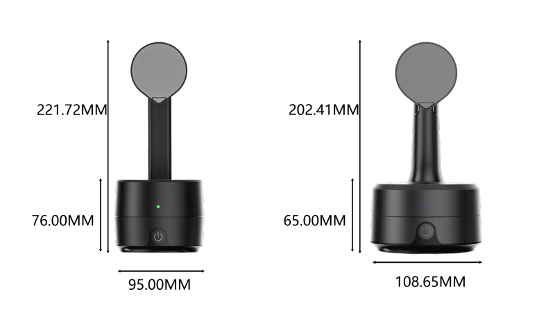 DockKit 360º Face Auto-Tracking Live Streaming Stand with Qi2 Wireless Charging