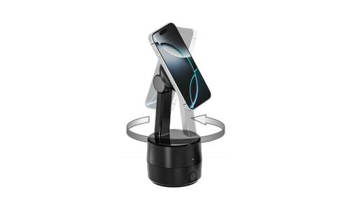 DockKit 360º Face Auto-Tracking Live Streaming Stand with Qi2 Wireless Charging