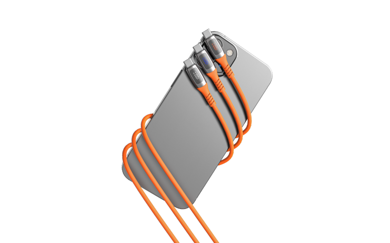 100W USB C to USB C Cable with LED Digital Display