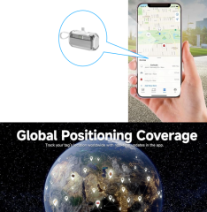 Tracking Charging Bank Nano 5000mAh Tail Plug LED Battery Pack with Built-in Cable & Find my Tag