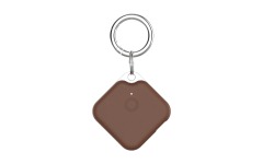Android Tracker Apple Google Find My Tag Tracking Rechargeable USB C Locator Leather Keys Finder