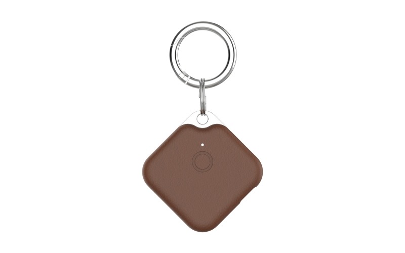 Android Tracker Apple Google Find My Tag Tracking Rechargeable USB C Locator Leather Keys Finder