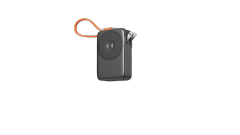 Wireless Charging Bank Foldable AC Plug Magnetic 10000mAh Power Bank LED Display with Cable