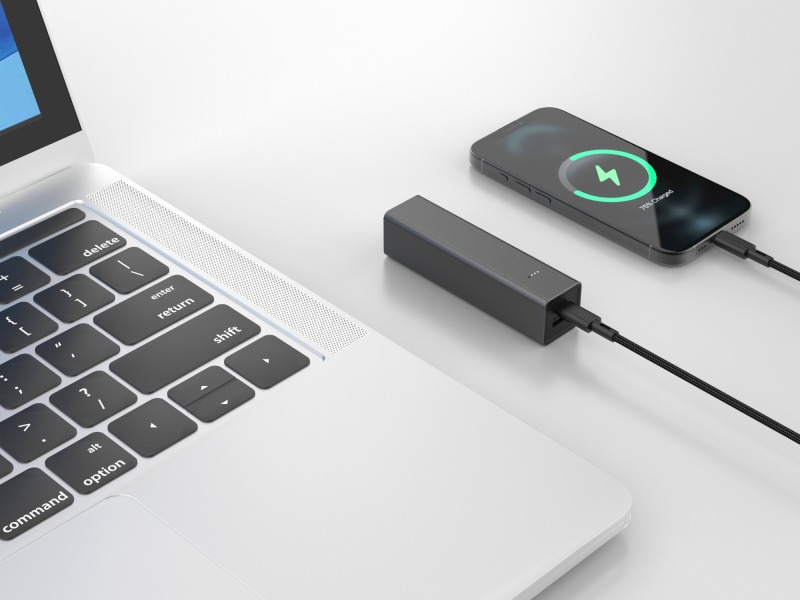Power Bank 5000mAh Charging Bank A+C External Battery Pack Magnetic Super Fast Charging 20W