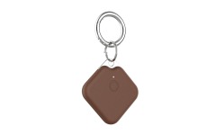 Android Tracker Apple Google Find My Tag Tracking Rechargeable USB C Locator Leather Keys Finder