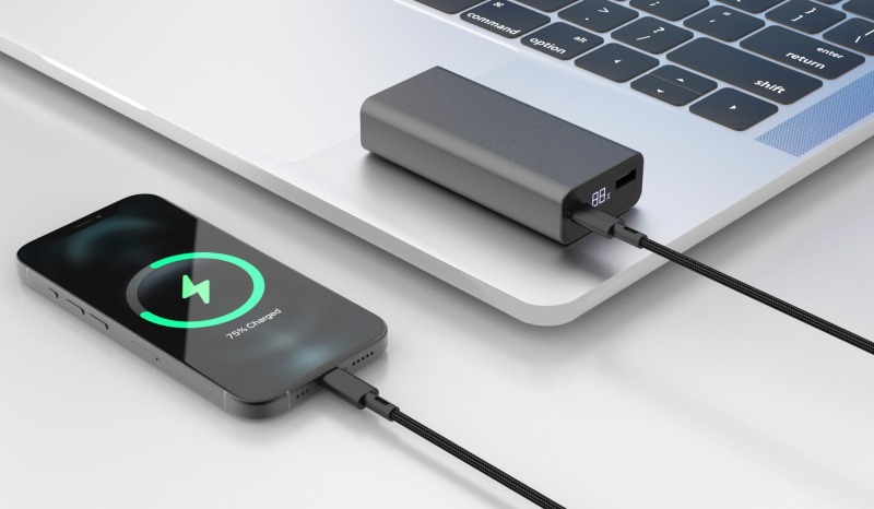 Charging Bank 30W A+C Power Bank LED 10000mAh External Battery Pack Super Fast Charging Bank
