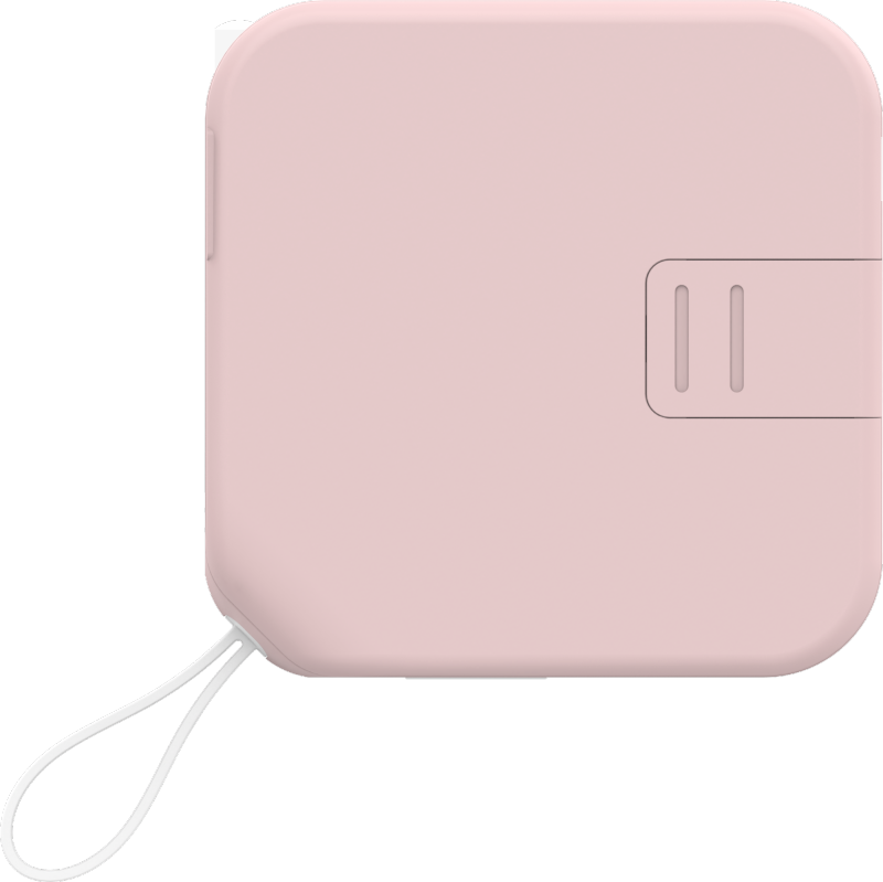 Wireless Charging Bank for Phone AC Plug 10000mAh LED Power Bank with Stand-Cable-Lanyard