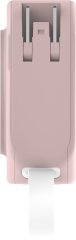 Wireless Charging Bank for Phone AC Plug 10000mAh LED Power Bank with Stand-Cable-Lanyard
