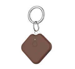 Android Tracker Apple Google Find My Tag Tracking Rechargeable USB C Locator Leather Keys Finder