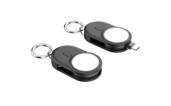 Wireless Watch Charger for Apple MFi Certified Rotatable Keychain Apple Watch Charger