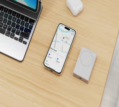 Tracking Charging Bank 5000mAh Battery Pack with Find my Tag Traceable Magnetic Power Bank