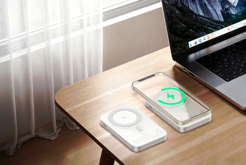 Qi2 Wireless Power Bank Semi-solid Battery 5000mAh Charging Bank Portable Charger