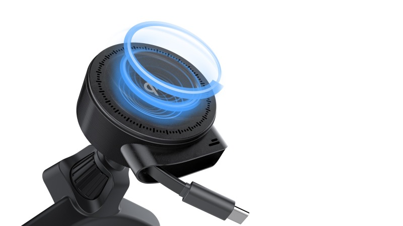 Qi2-certified Wireless Car Charger Mount 15W Phone Holder for Car Mount Air Vent Car Phone Mount