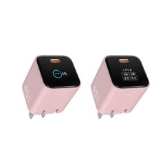TFT PD Charger Digital Display GaN USB-C 45W PD Wall Charger