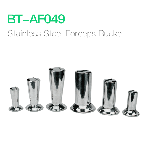 Stainlees Steel Forceps Bucket
