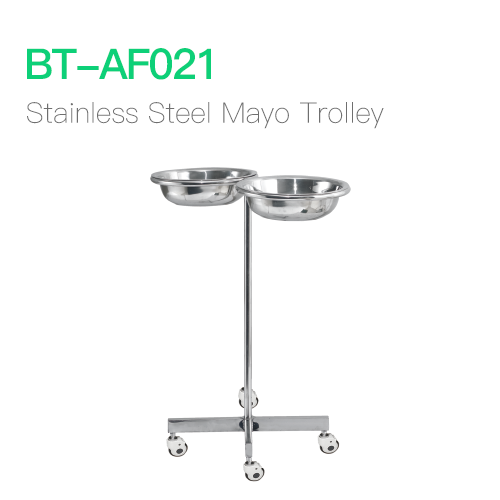 Stainless Steel Mayo Trolley