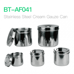 Stainlees Steel Cream Gauze Can