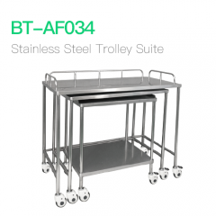 Stainless Steel Trolley Suite