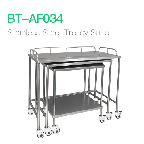 Stainless Steel Trolley Suite