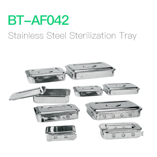 Stainlees Steel Sterilization Tray