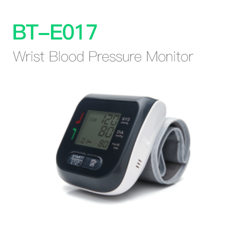 Wrist blood pressure monitor