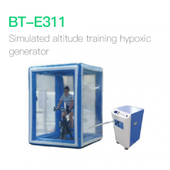 Simulated altitude training hypoxic generator