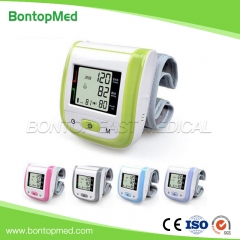 Wrist blood pressure monitor