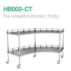 Fan-shaped Instrument Trolley