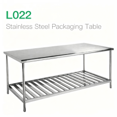 Stainless Steel Packaging Table