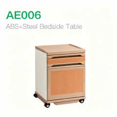 ABS+Steel Bedside Table