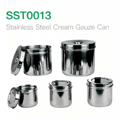 Stainlees Steel Cream Gauze Can