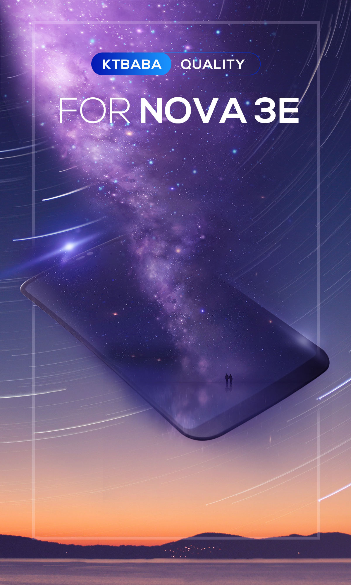 For Huawei Nova 3e, P20 Lite OEM High Quality Mobile Phone Full